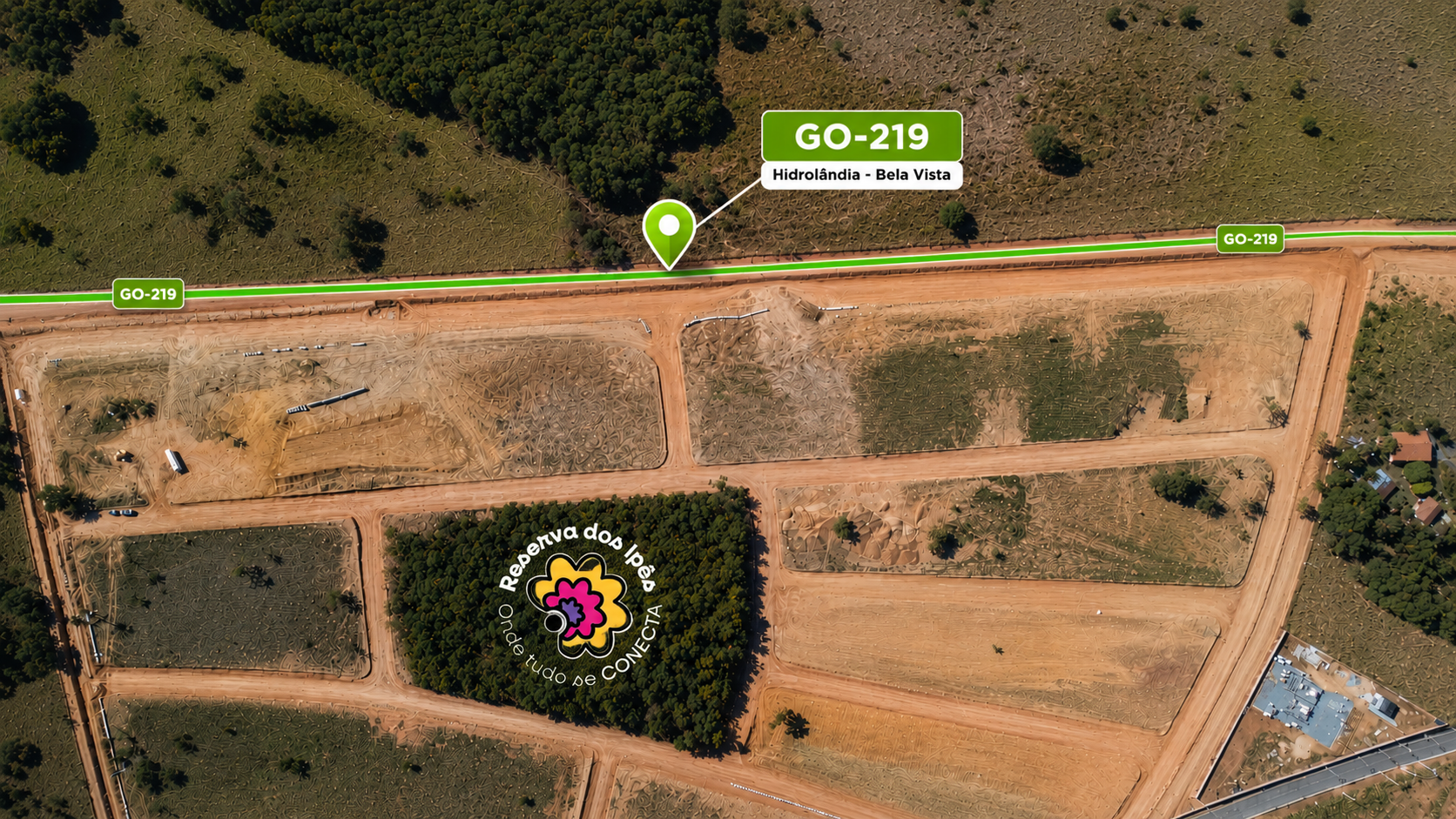 Pavimentação da GO-219 reforça potencial de crescimento de Hidrolândia e impulsiona desenvolvimento regional